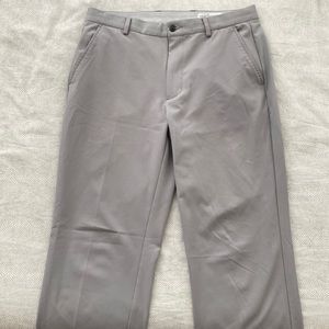 Men’s Greg Norman Dress pants - 90% polyester - Light Grey - 32” x 32”